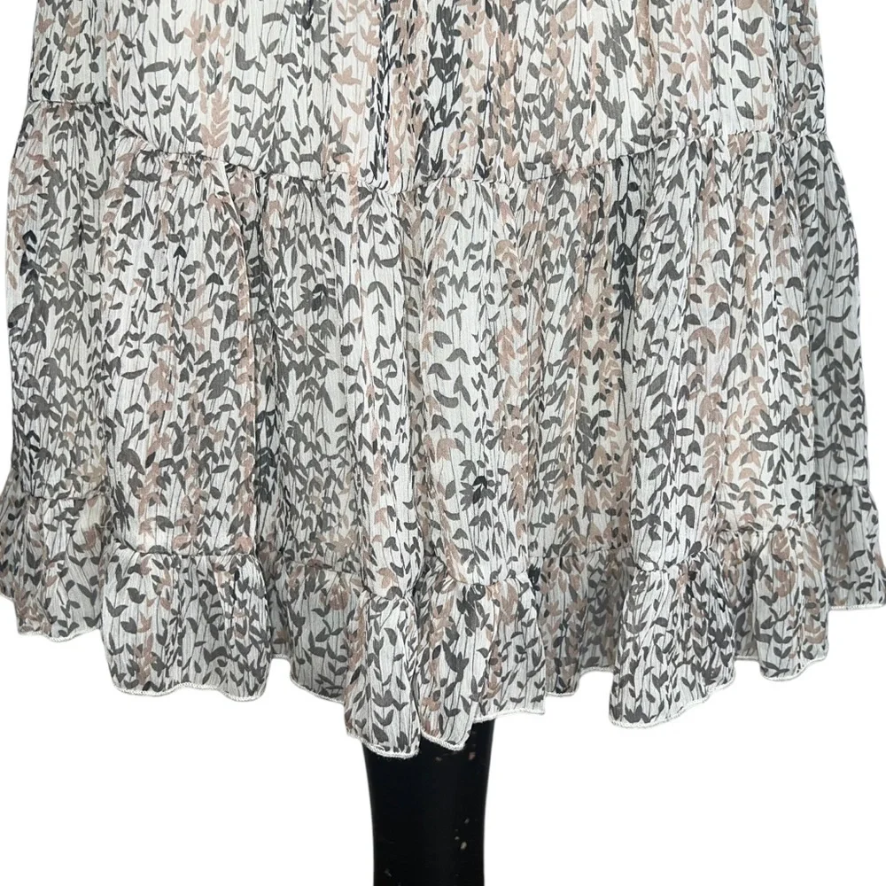 BY TOGETHER WOMEN'S IVORY FLORAL PRINT SKIRT - Picture 10 of 16